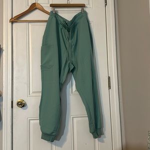 Mandala scrub high waist jogger pants